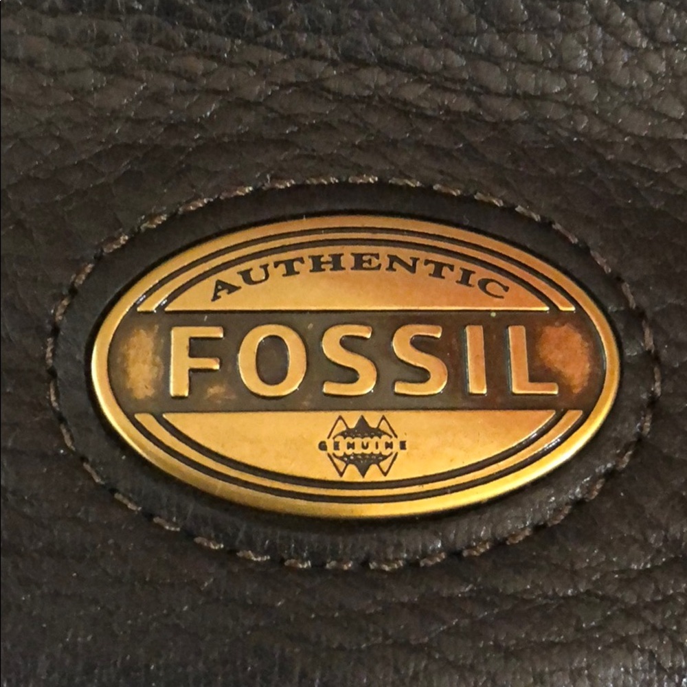 Crossbody fossil bag